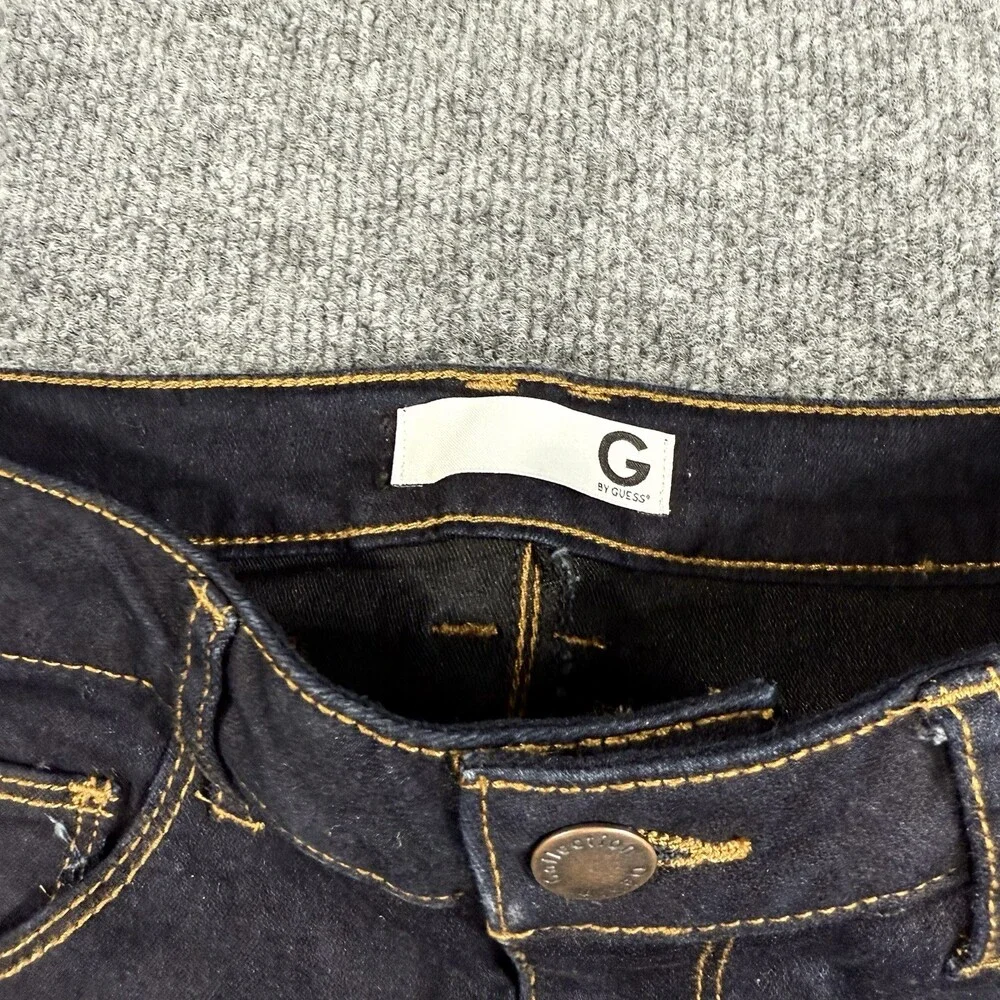 G G by GUESS Maren Skinny Jeans Womens 27 Dark Rinse Stretch Denim NWT
